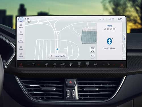 2023 Ford Escape close up view of touchscreen display