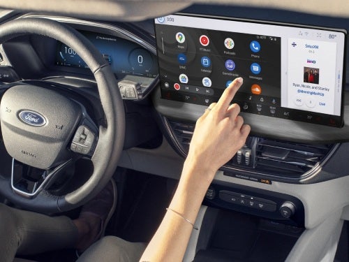 2024 Ford Escape close up view of touchscreen display