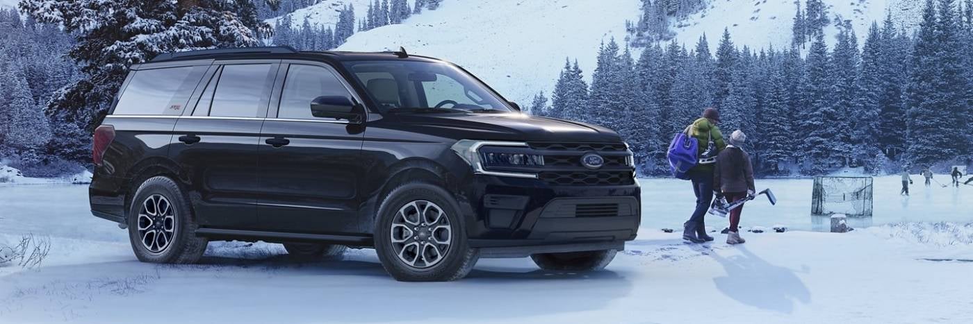 2024 Ford Expedition parked in snowy area