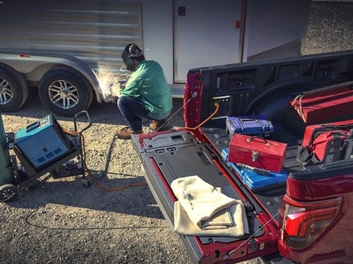 2024 Ford F-150 view of usage of propower onboard feature