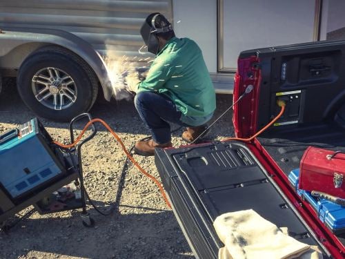 2023 Ford F-150 at Stanley Ford usage of pro power onboard feature