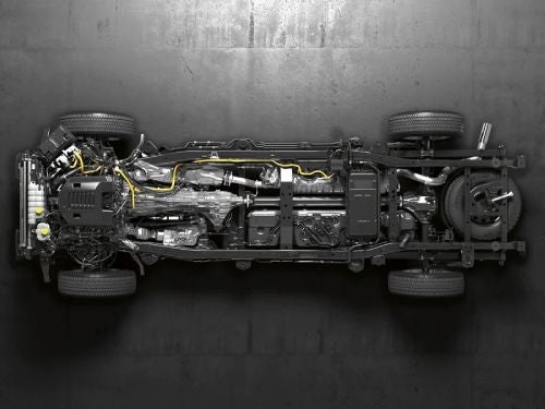 2023 Ford F-150 at Stanley Ford view of steel frame